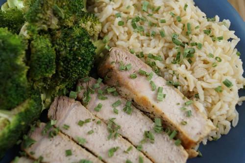 The Tremendous Trio: Pork, Rice & Broccoli