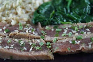 The Trinity: Ahi, Spinach & Quinoa