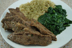 The Modern Classic: Steak, Spinach & Quinoa