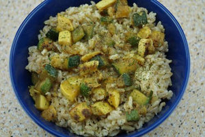 Veggie Fried Rice with Broccoli & Cauliflower